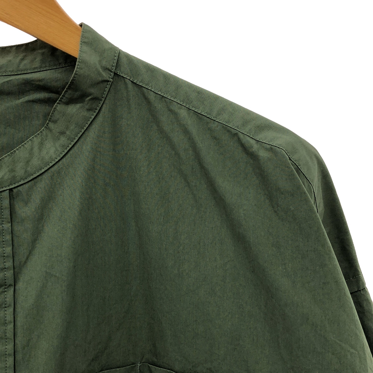 FreshService / フレッシュサービス | 2022SS | CARGO POCKET UTILITY SHIRT カードポケット ユーティリティ シャツ | F | カーキ | メンズ