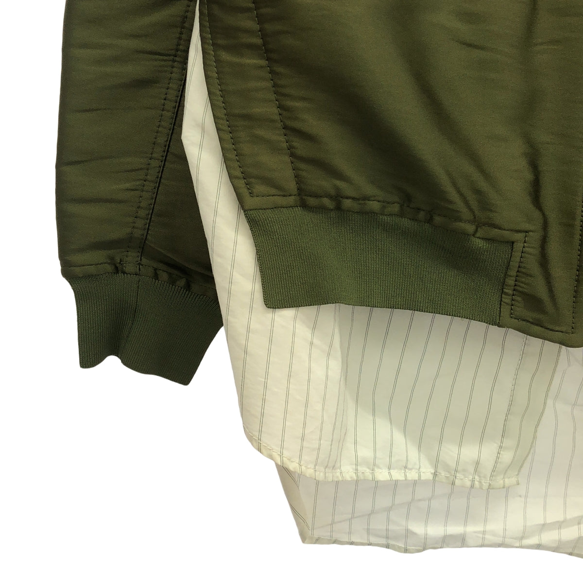 3.1 Phillip Lim | MA-1 Shirt Docking Military Blouson Jacket | 2 | Women's