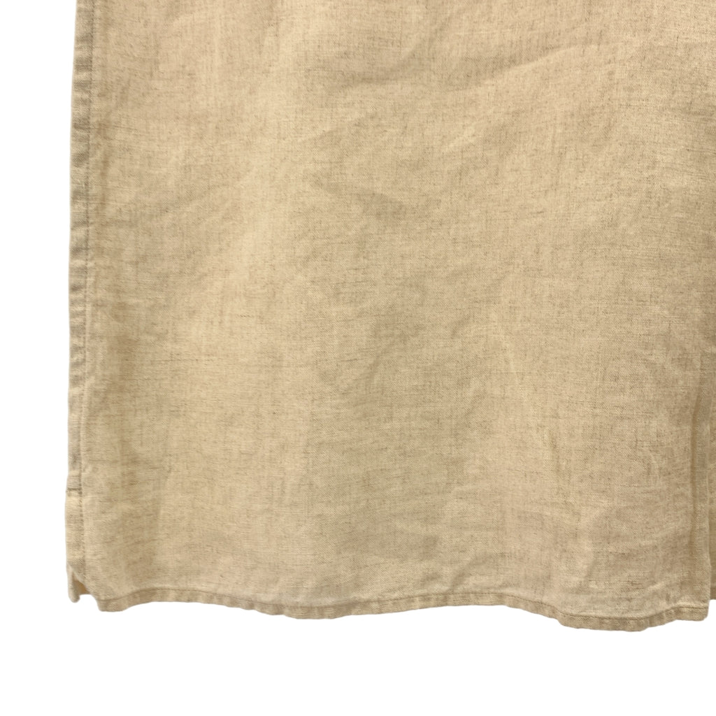 MARGARET HOWELL / 마가렛 하웰 | 린넨 핀탁 민소매 셔츠 | 1 |