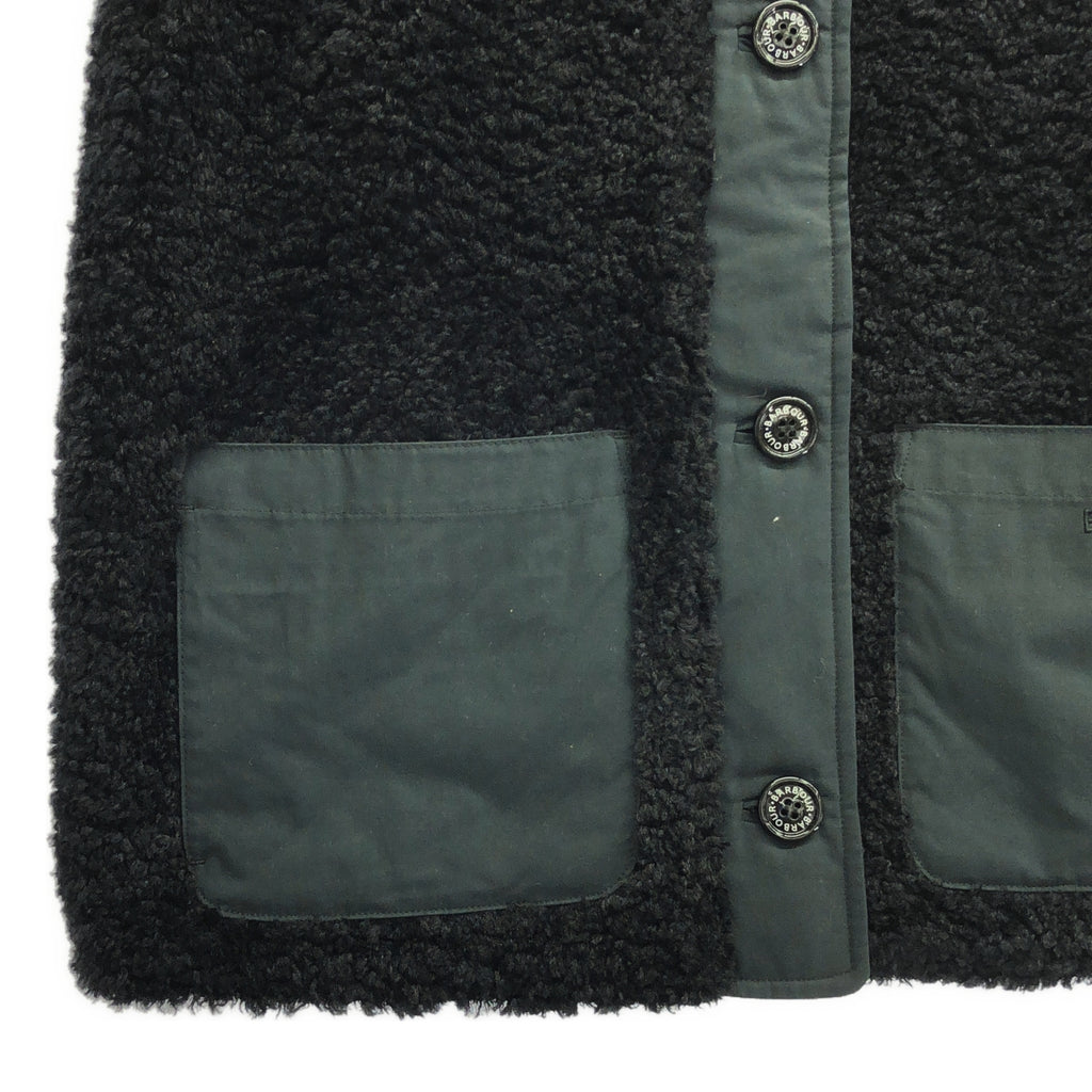 【美品】  Barbour / バブアー | kintra liner ボア ライナー | UK12 | ブラック | レディース