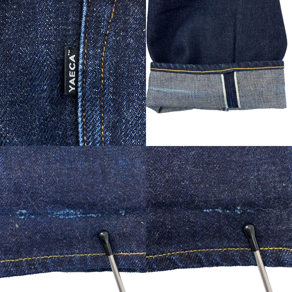 YAECA / ヤエカ | 13-14W ワイドテーパード デニムパンツ | 30 | メンズ