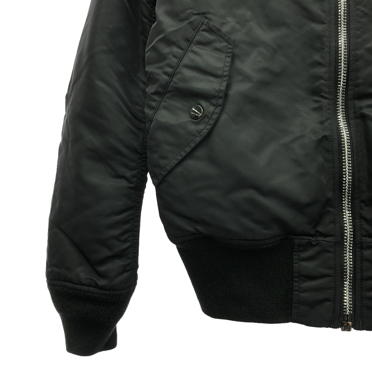 ALPHA INDUSTRIES / Alpha Industries | MIL-J-82790J MA-1 FLIGHT JACKET JAPAN FIT Flight Jacket | S | Black | Men's