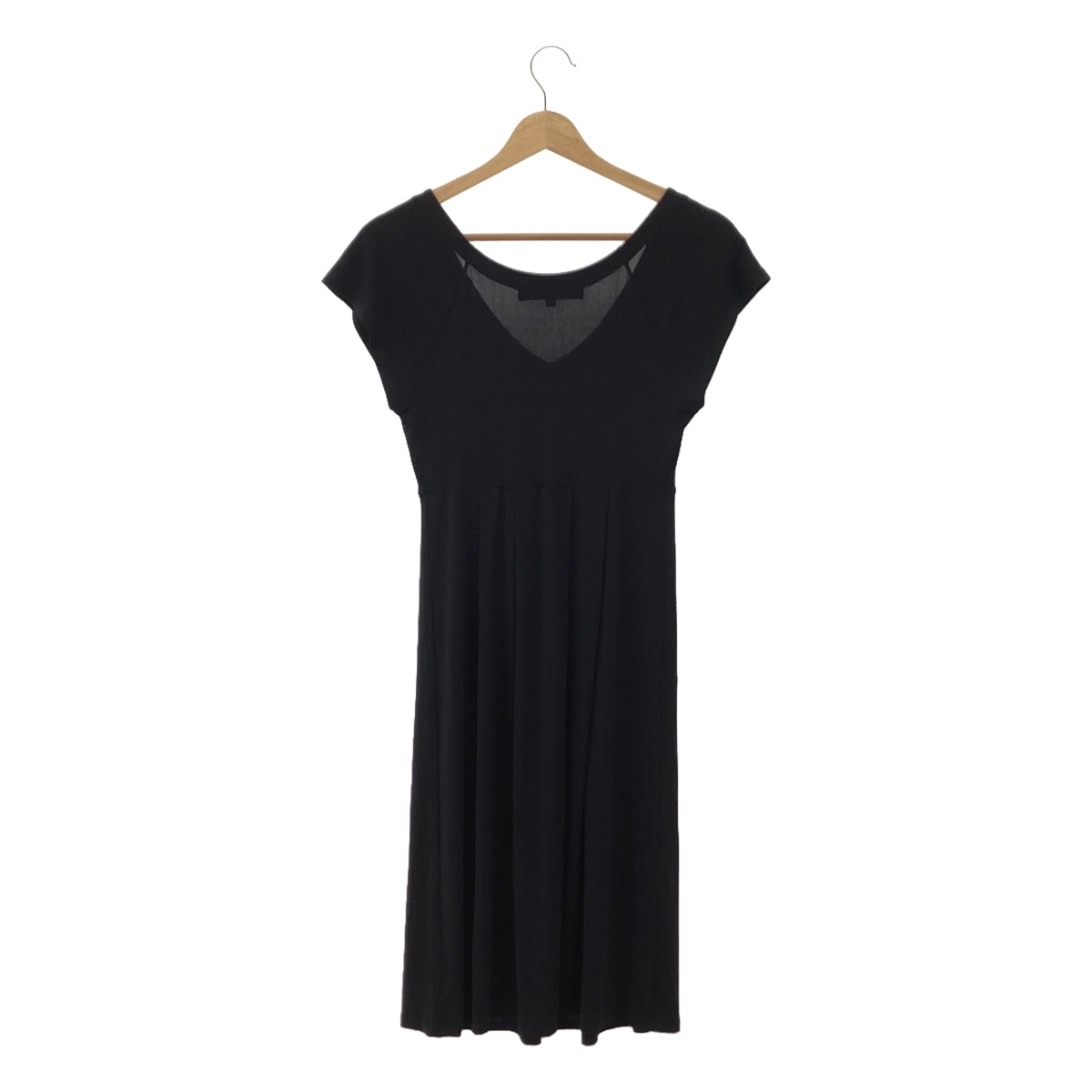 Agnes b. | Stretch Pleated Dress | 2 | Black | Women's