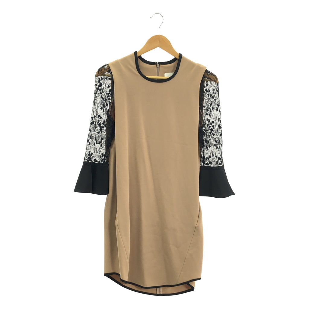 Mame Kurogouchi / マメクロゴウチ | フローラル レーススリーブ ドレス ワンピース | 1 | レディース