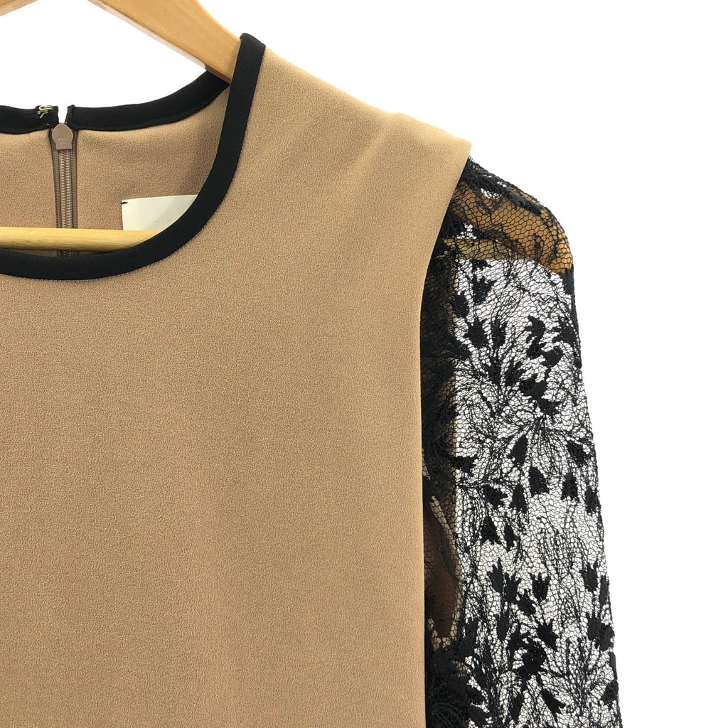 Mame Kurogouchi / マメクロゴウチ | フローラル レーススリーブ ドレス ワンピース | 1 | レディース