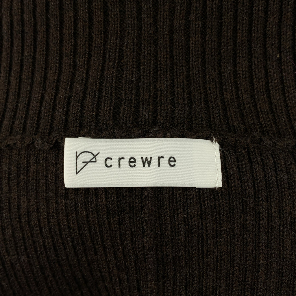 crewre / クルーレ  | フロント フライ ニット ワンピース | 2 | レディース