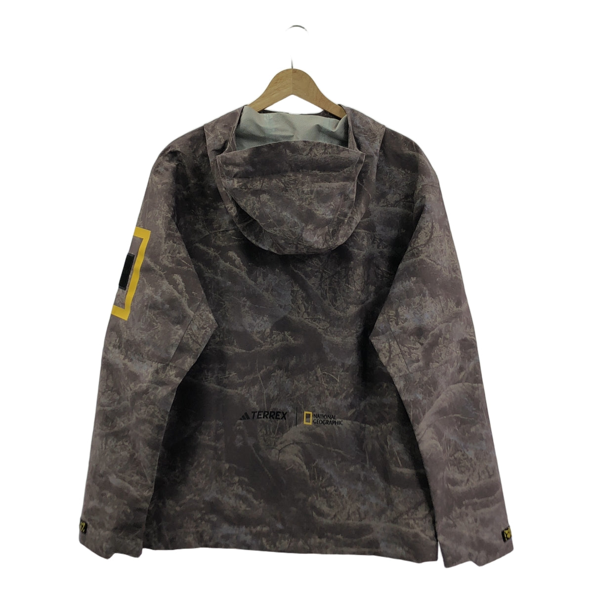 阿迪達斯 | 2024AW | M TERREX NATGEO RAIN RDY JACKET 幾何 Terrex 外套 | 灰色 | 男款