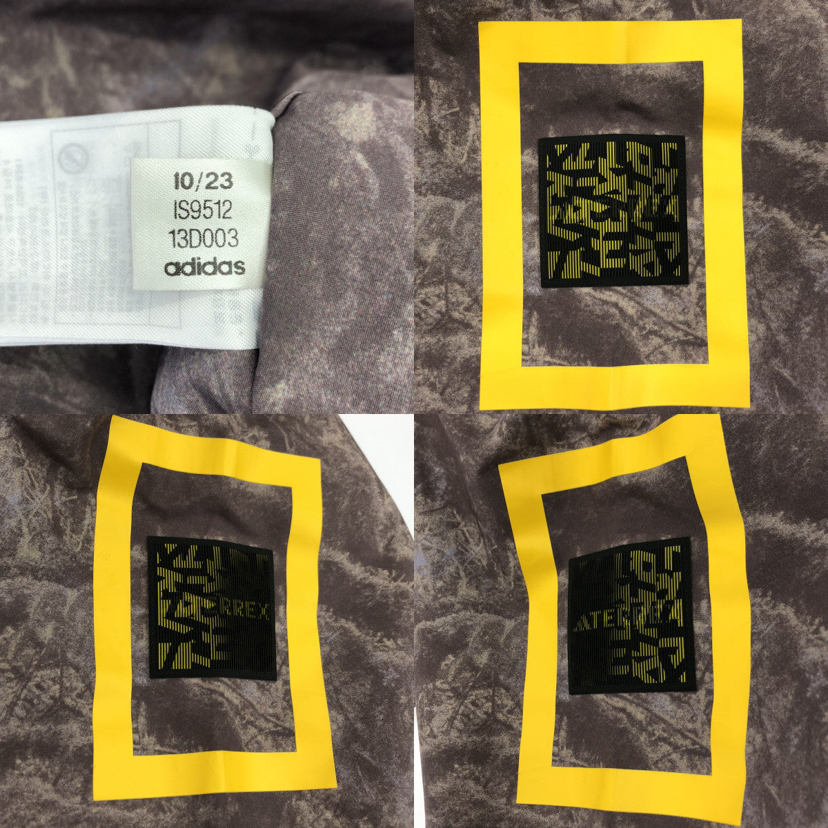 阿迪達斯 | 2024AW | M TERREX NATGEO RAIN RDY JACKET 幾何 Terrex 外套 | 灰色 | 男款