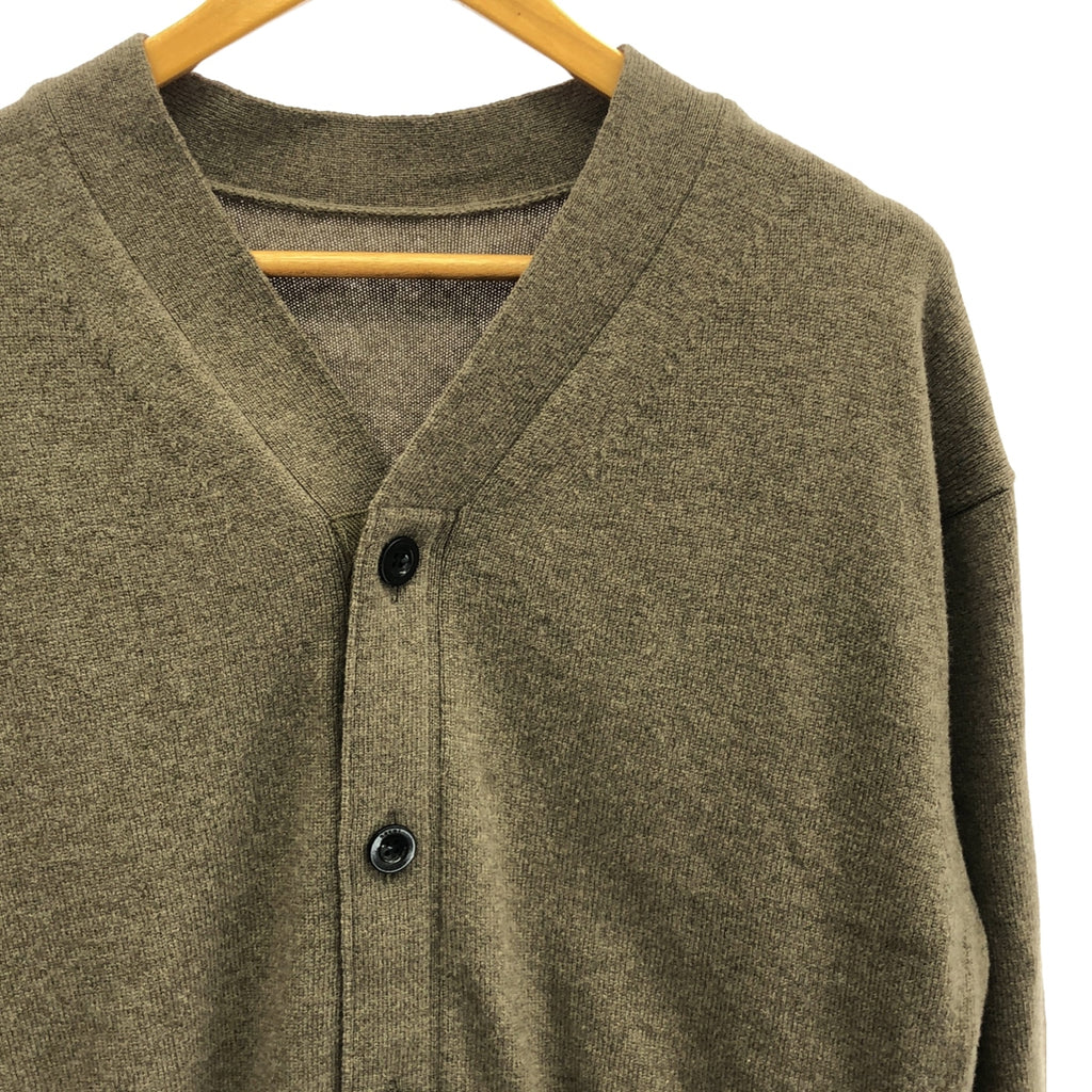 sacai / Sacai | 2022AW | ×MADSAKI 針織開襟衫 | 1 | 棕色 | 男款