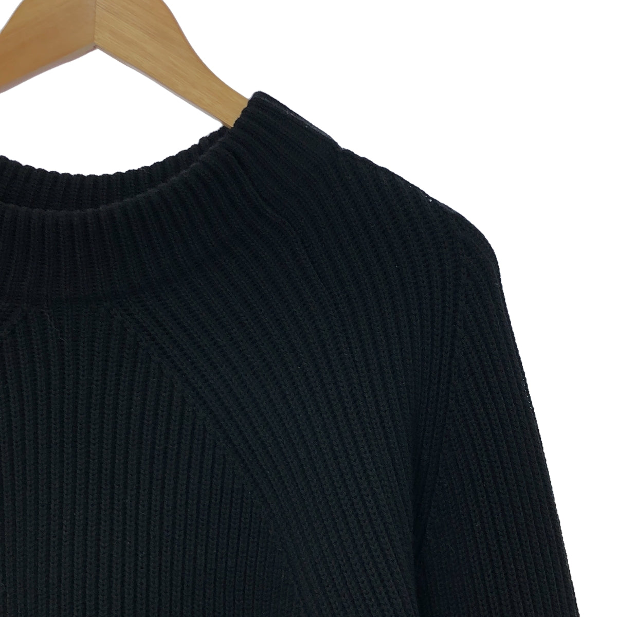 BATONER / バトナー | 2021AW | SIGNATURE RIB HAND WARMER MOCK NECK ウール シグネチ – KLD