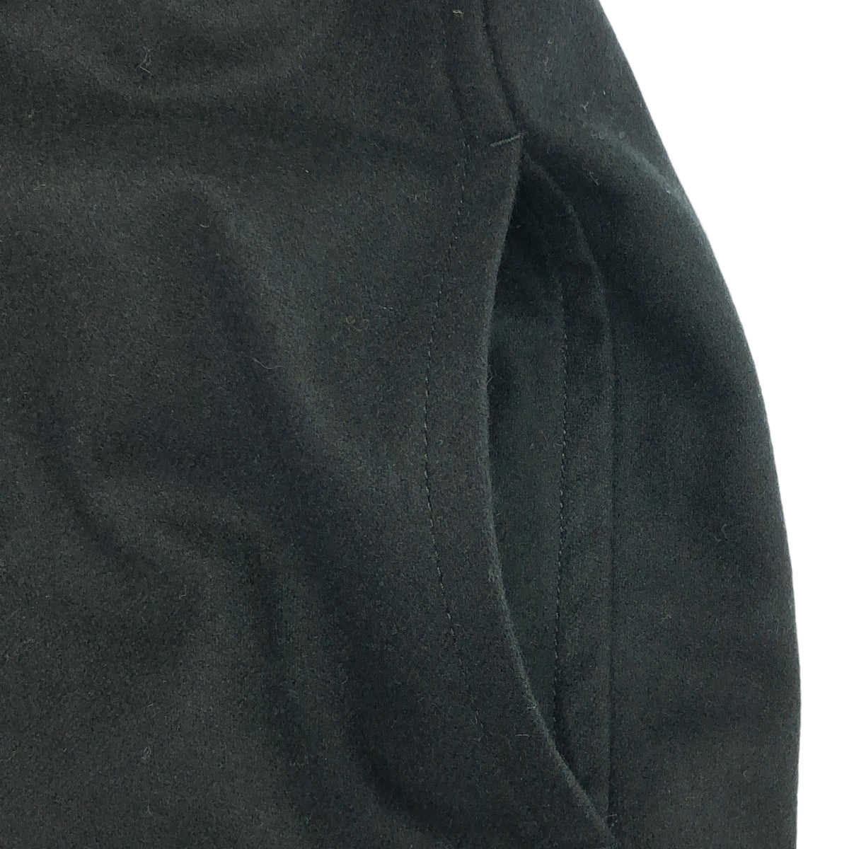 【美品】  BLAMINK / ブラミンク | M.WINTER / ベルテッド バンドカラー オーバー ロングスリーブワンピース | 36 | ブラック | レディース