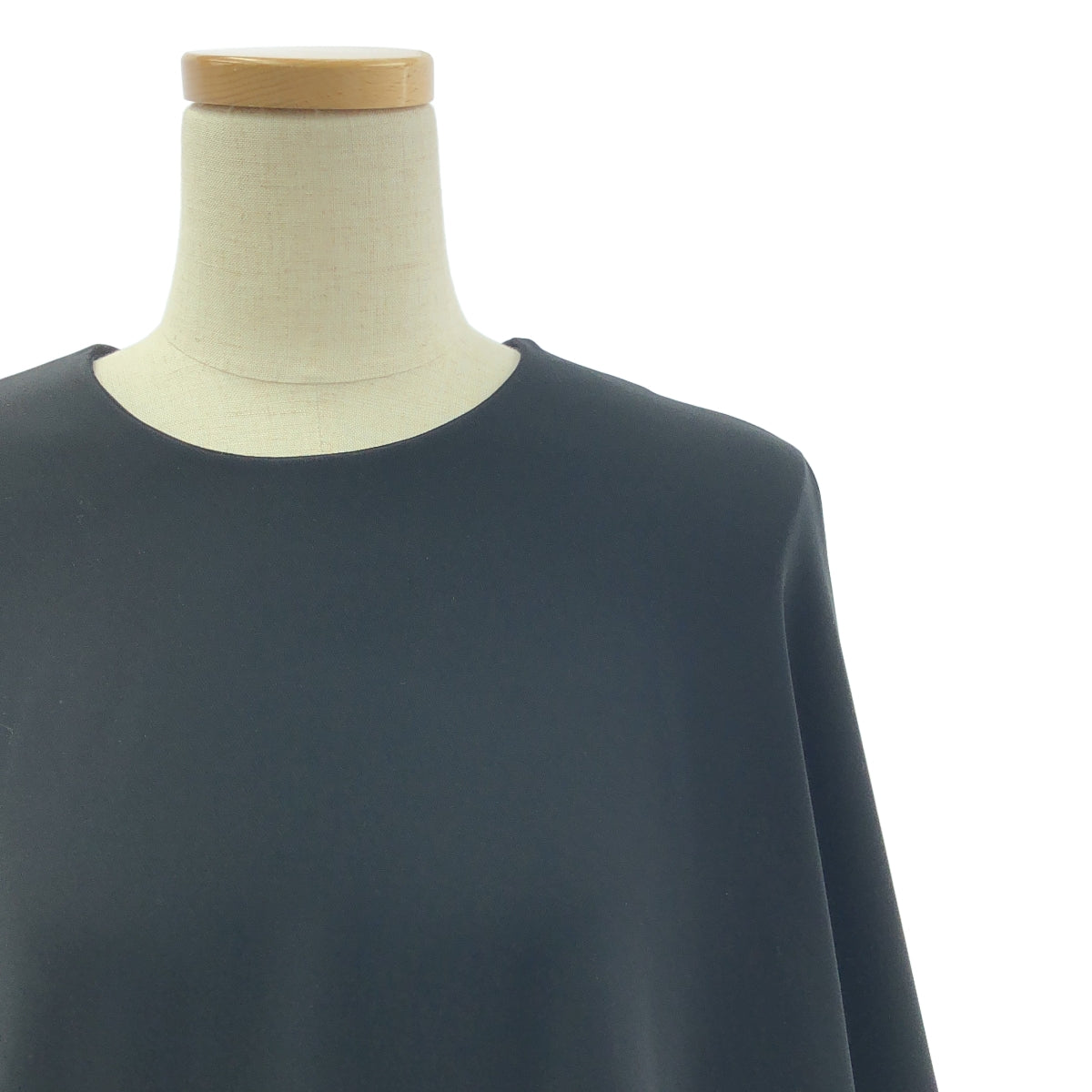 [狀況極佳] ENFOLD | Milione 寬鬆袖連身裙 | 38 碼 | 黑色 | 女款