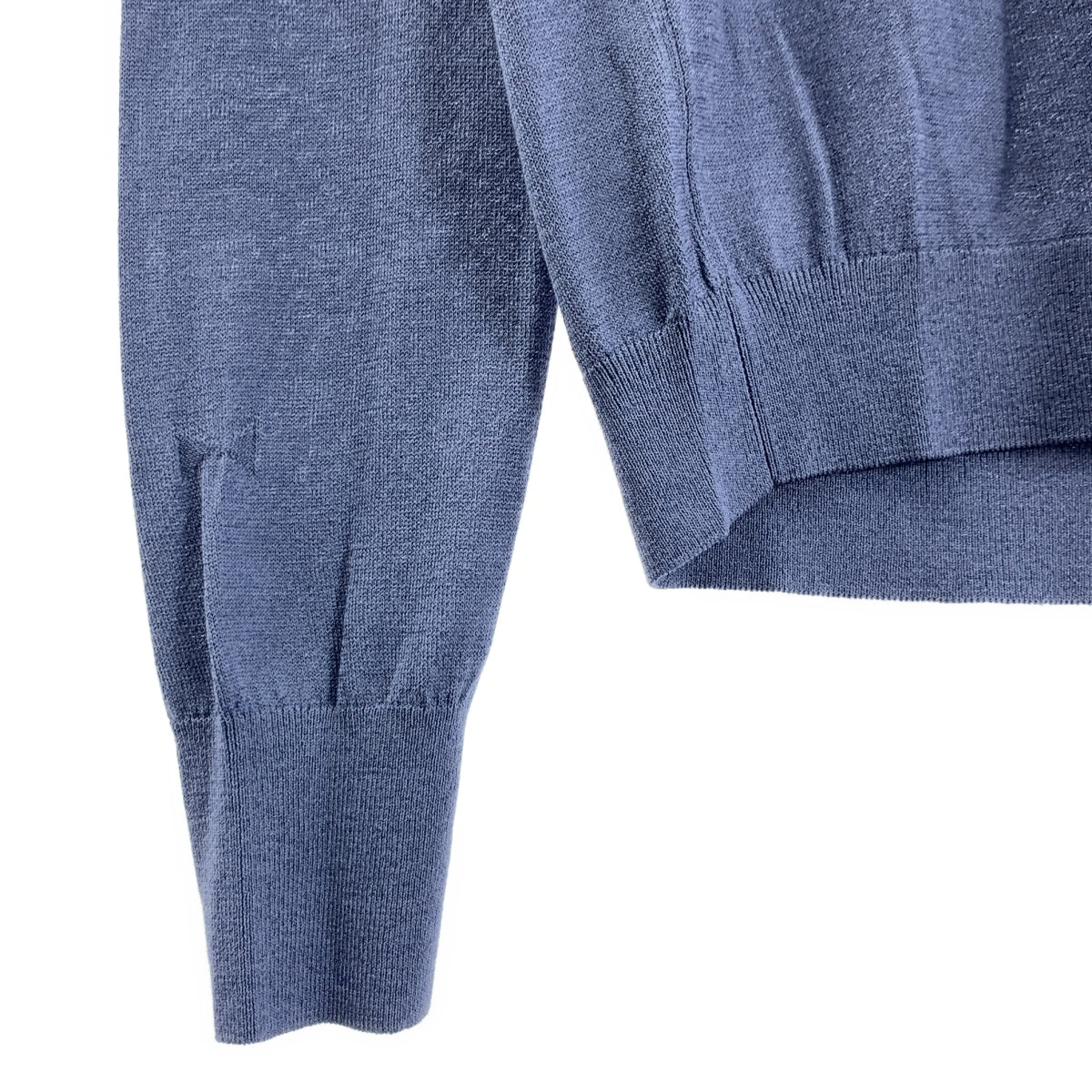 BOWTE / バウト | 18G シルク コットン クルーネック ニット | 0 | パープル | レディース