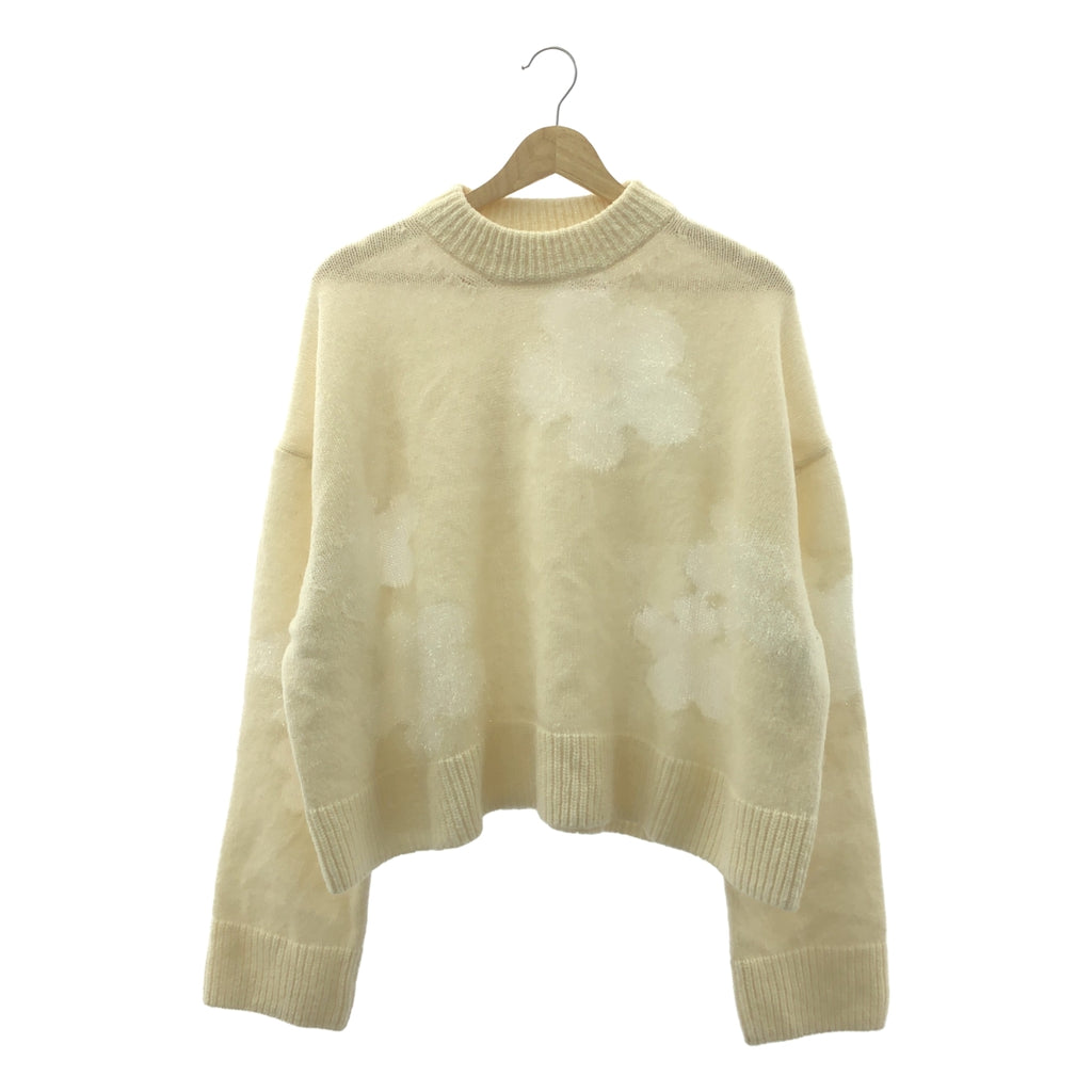 Cecilie Bahnsen / セシリーバンセン | UBERTA LONG SLEEVE PULLOVER プルオーバーニット | ホワイト | レディース