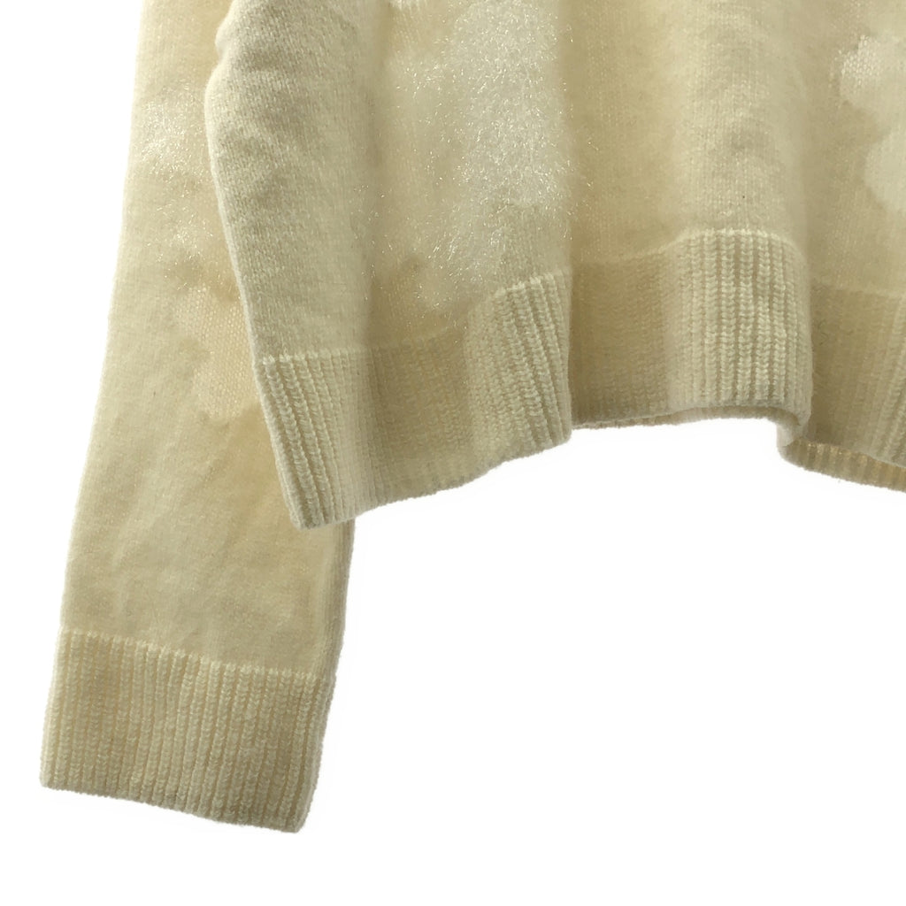 Cecilie Bahnsen / セシリーバンセン | UBERTA LONG SLEEVE PULLOVER プルオーバーニット | ホワイト | レディース
