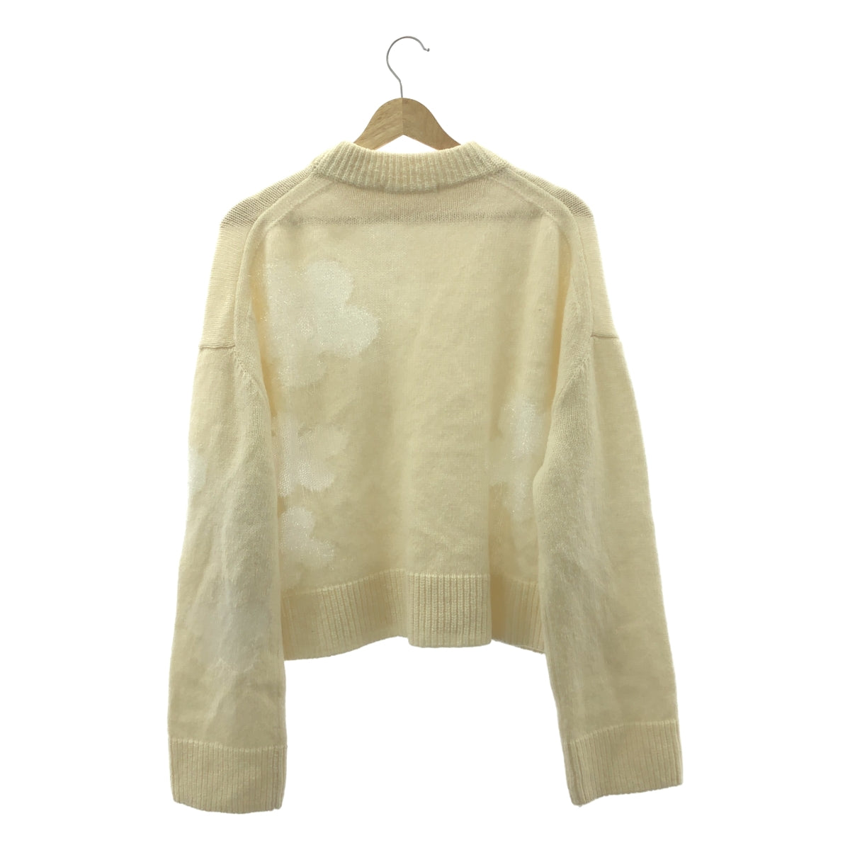Cecilie Bahnsen / セシリーバンセン | UBERTA LONG SLEEVE PULLOVER プルオーバーニット | ホワイト | レディース