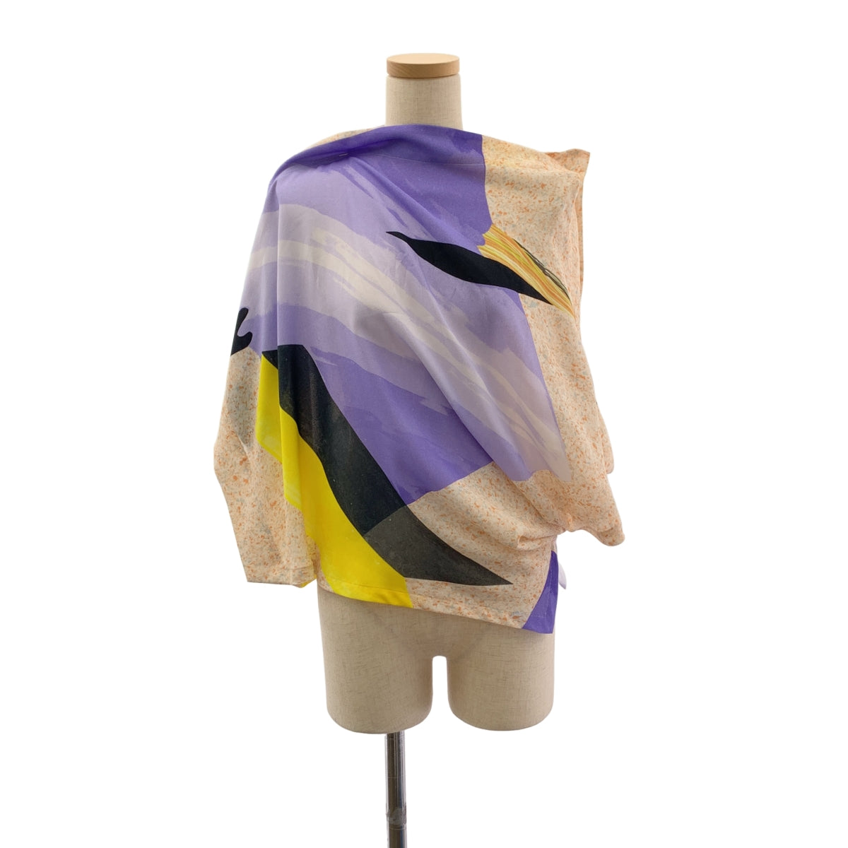 ISSEY MIYAKE / 이세이 미야케 | 2023SS | 인쇄 변형 드레이프 풀오버 | 2 | 여성