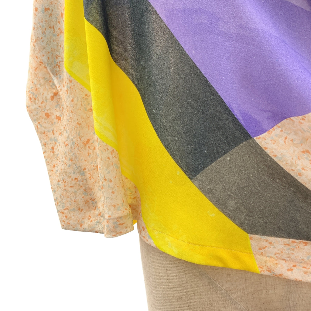 ISSEY MIYAKE / 이세이 미야케 | 2023SS | 인쇄 변형 드레이프 풀오버 | 2 | 여성