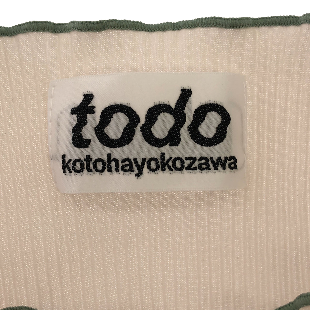 kotohayokozawa / Kotohayokozawa | todo pleated top |