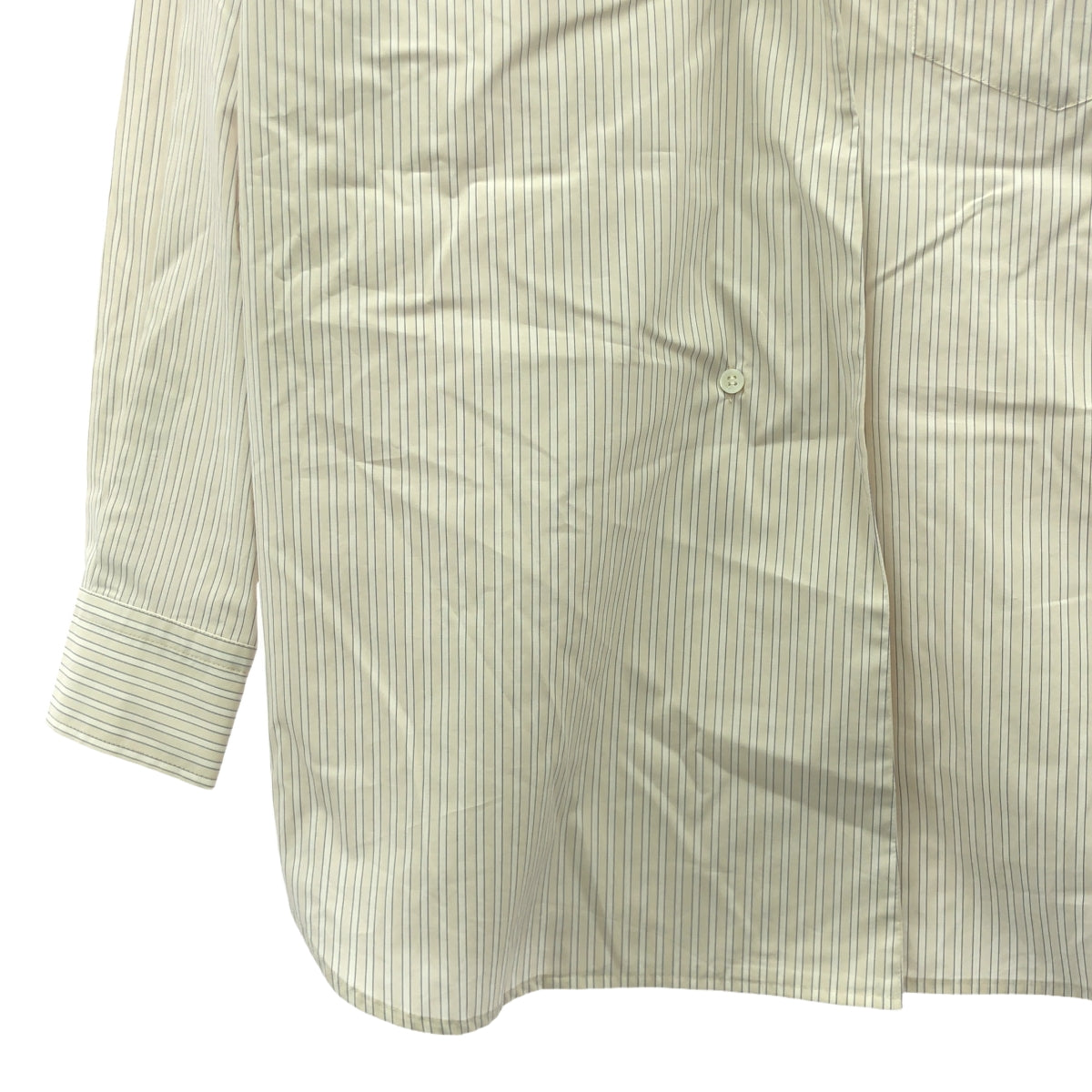 【美品】  SLOBE IENA / スローブイエナ | 2024AW | ニュアンスシャツ | F | ベージュ/ブルー | レディース