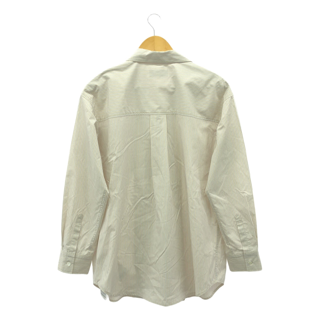 【美品】  SLOBE IENA / スローブイエナ | 2024AW | ニュアンスシャツ | F | ベージュ/ブルー | レディース