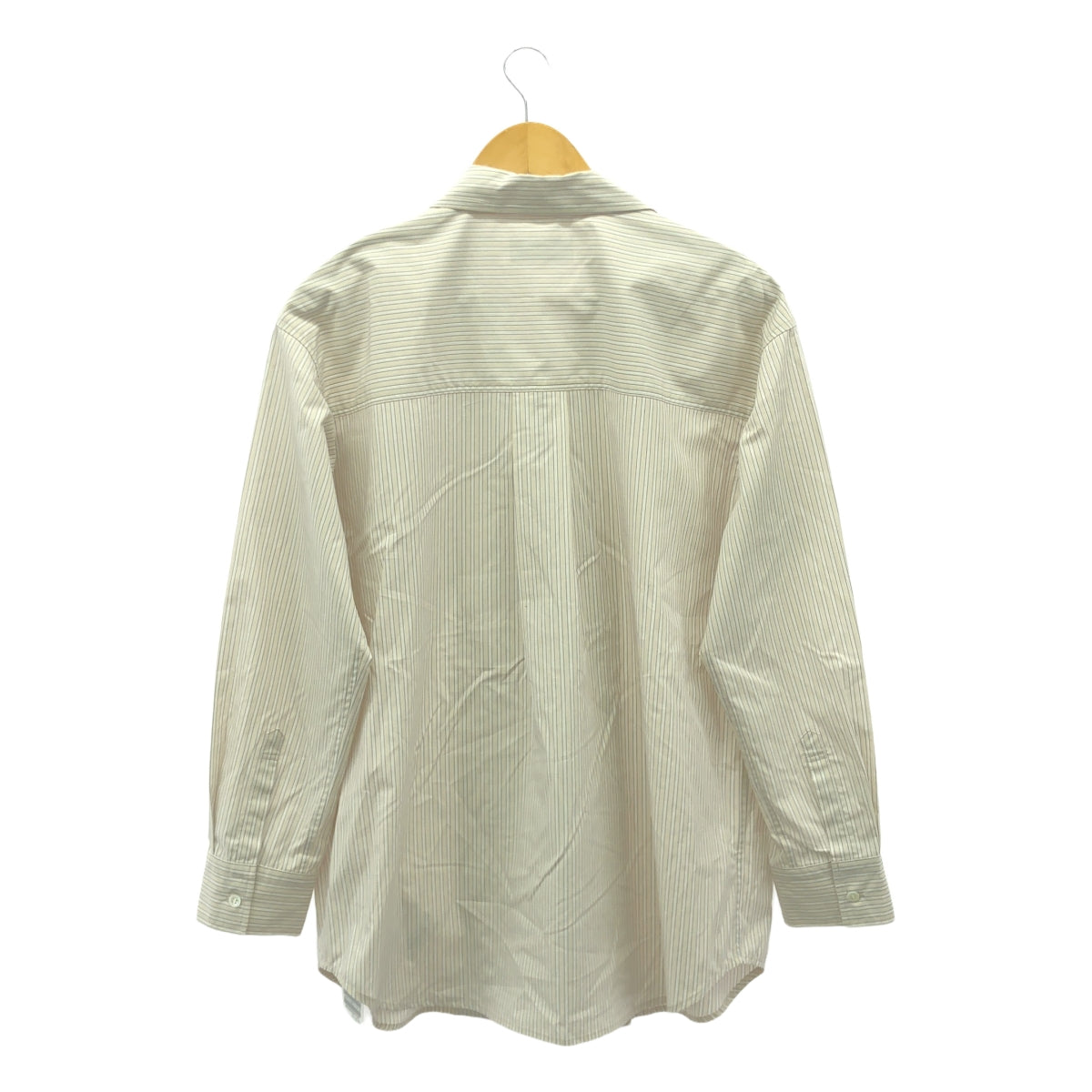 【미품】 SLOBE IENA / 슬로브 예나 | 2024AW | 뉘앙스 셔츠 | F | 베이지 / 블루 | 여성