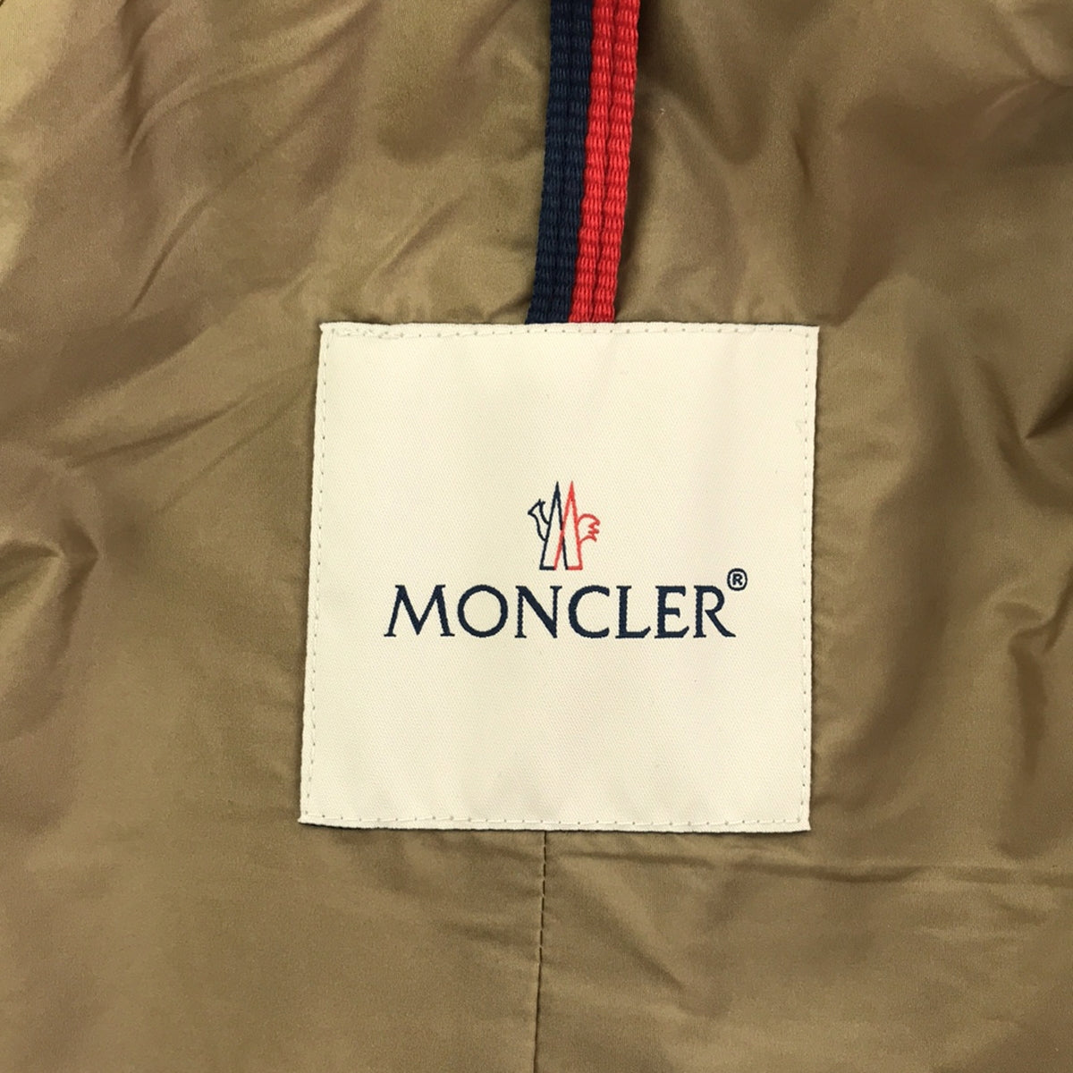 MONCLER / モンクレール | VANILLE ナイロンロングコート | 1 | ベージュ | レディース – KLD