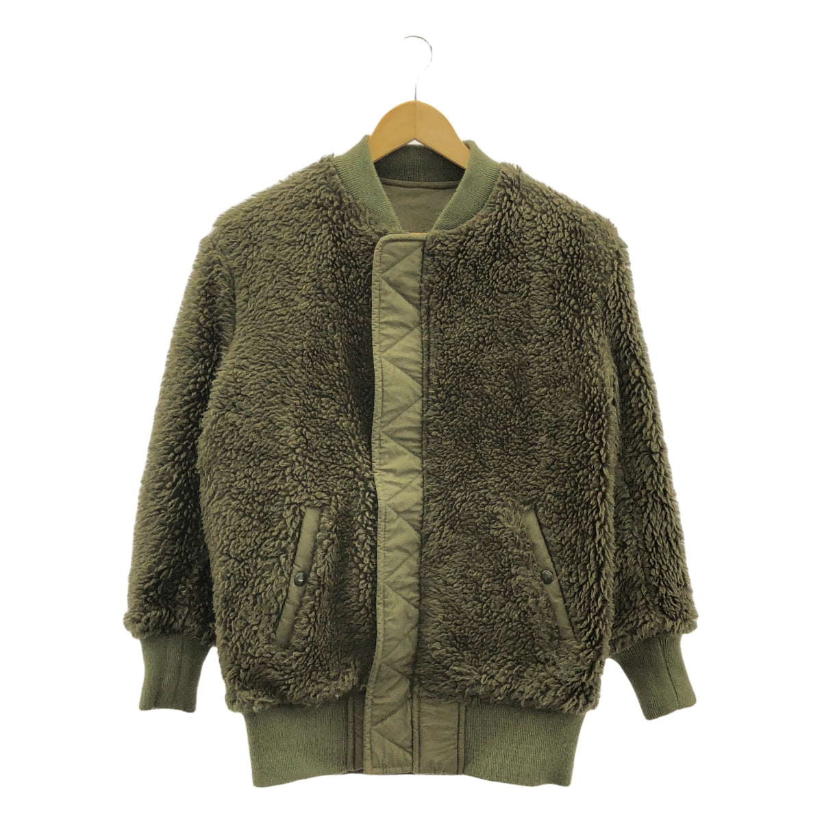 第二類 | NLST 雙面 MA-1 束腰蟒蛇夾克 | SHOPBOP XS |卡其色|女性的