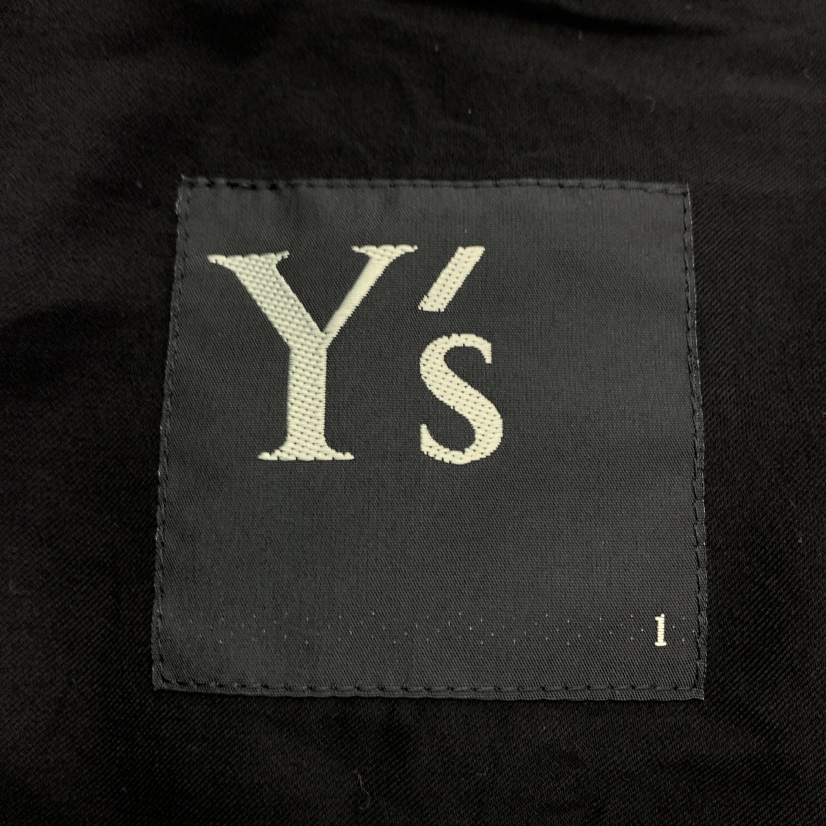 Y's / Y's Yohji Yamamoto | 2018 春夏系列 | 刺繡單排扣大衣 | 1 碼 | 女款
