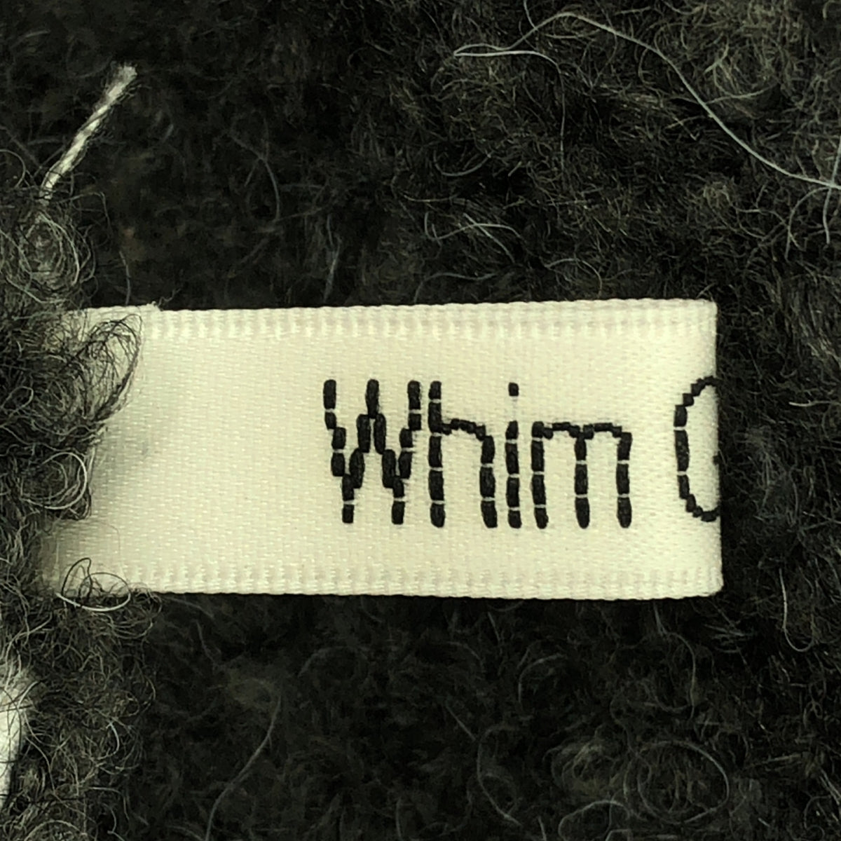 Whim Gazette / 윙가젯 | 2023AW | 니트 V 풀오버 | F | 그레이 | 여성