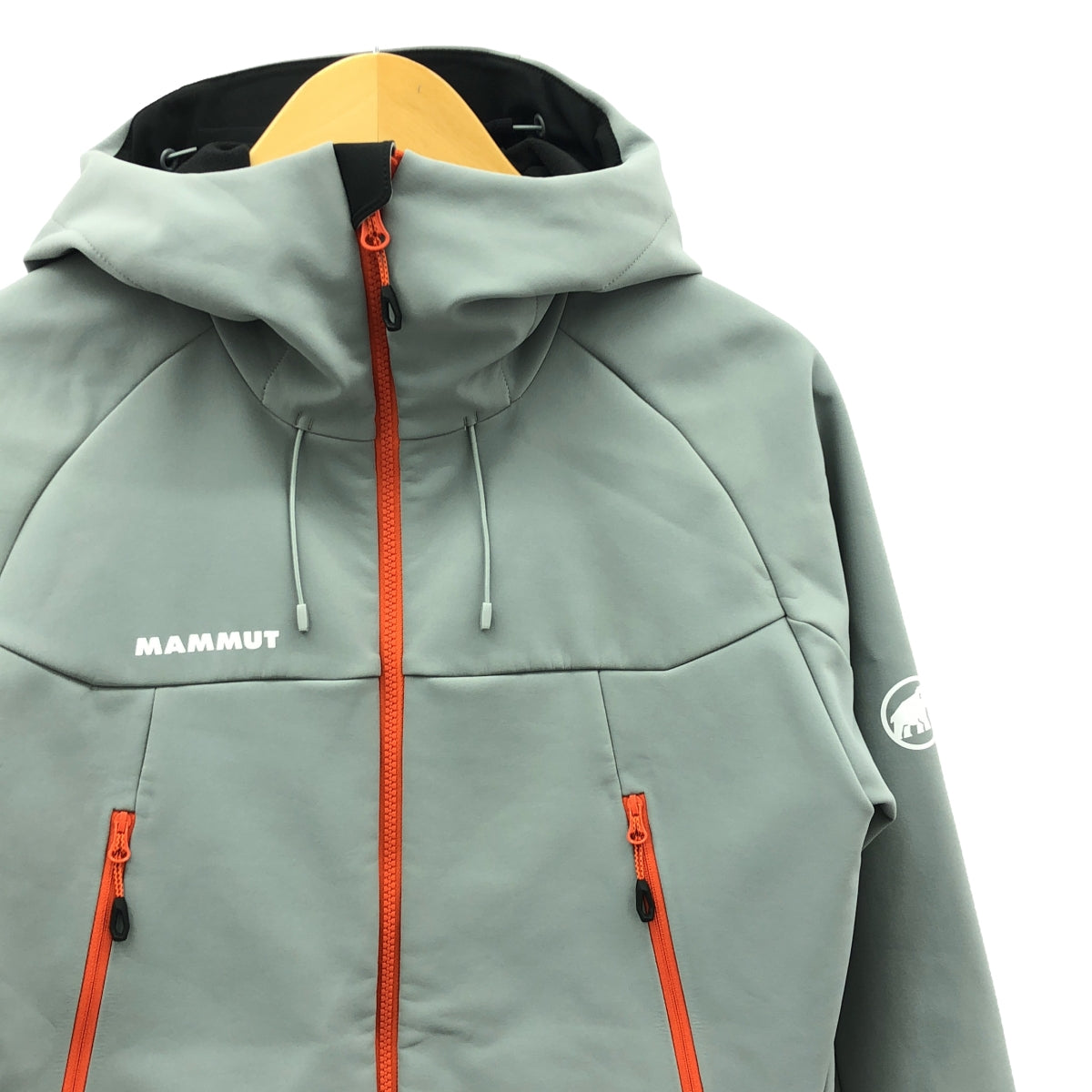 MAMMUT / マムート | Winterfield SO Hooded Jacket AF ソフトシェル マウンテンパーカー | M | グレー | メンズ