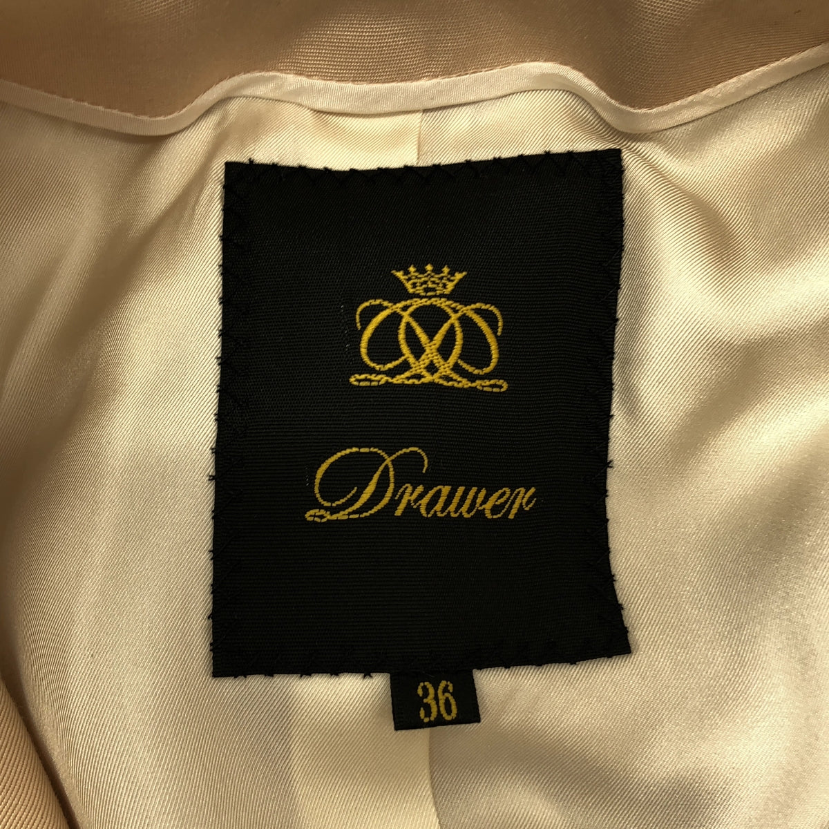 Drawer / ドゥロワー | コットン シルク ショートコート | 36 | レディース