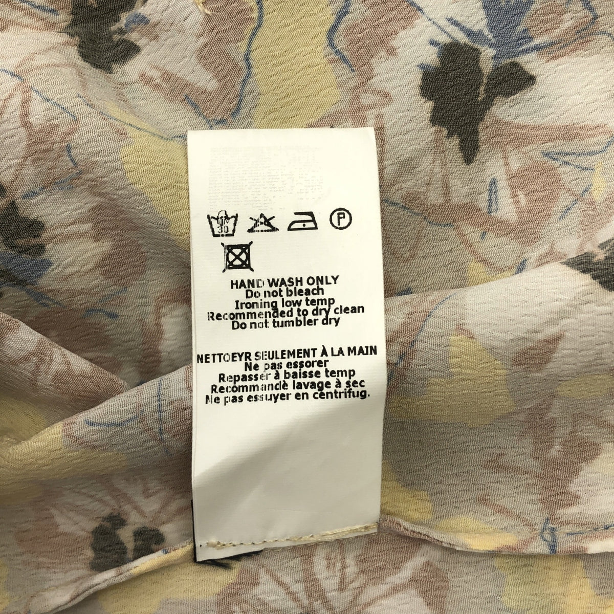 JIL SANDER NAVY / 질 썬더 네이비 | 플라워 프린트 도킹 원피스 | 36 |