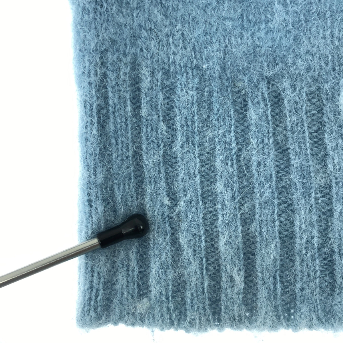 REMI RELIEF / レミレリーフ | シャギーウール プルオーバー ニット | S | ブルー | メンズ