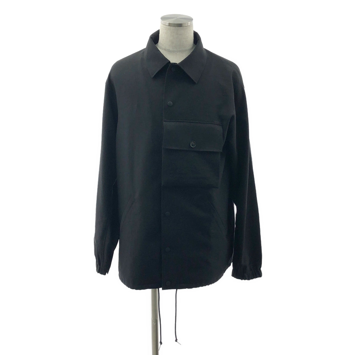 [狀況極佳] Y-3 SP UNI COACH JK 夾克，帶標誌口袋和全網眼襯裡，小號，黑色，男款