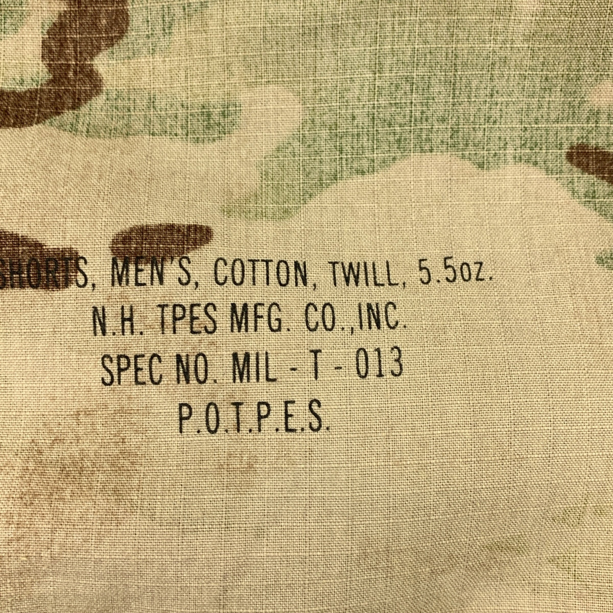 N.HOOLYWOOD / 엔 할리우드 | 총 무늬 위장 밀리터리 와이드 하프 반바지 반바지 | 40 | 남성