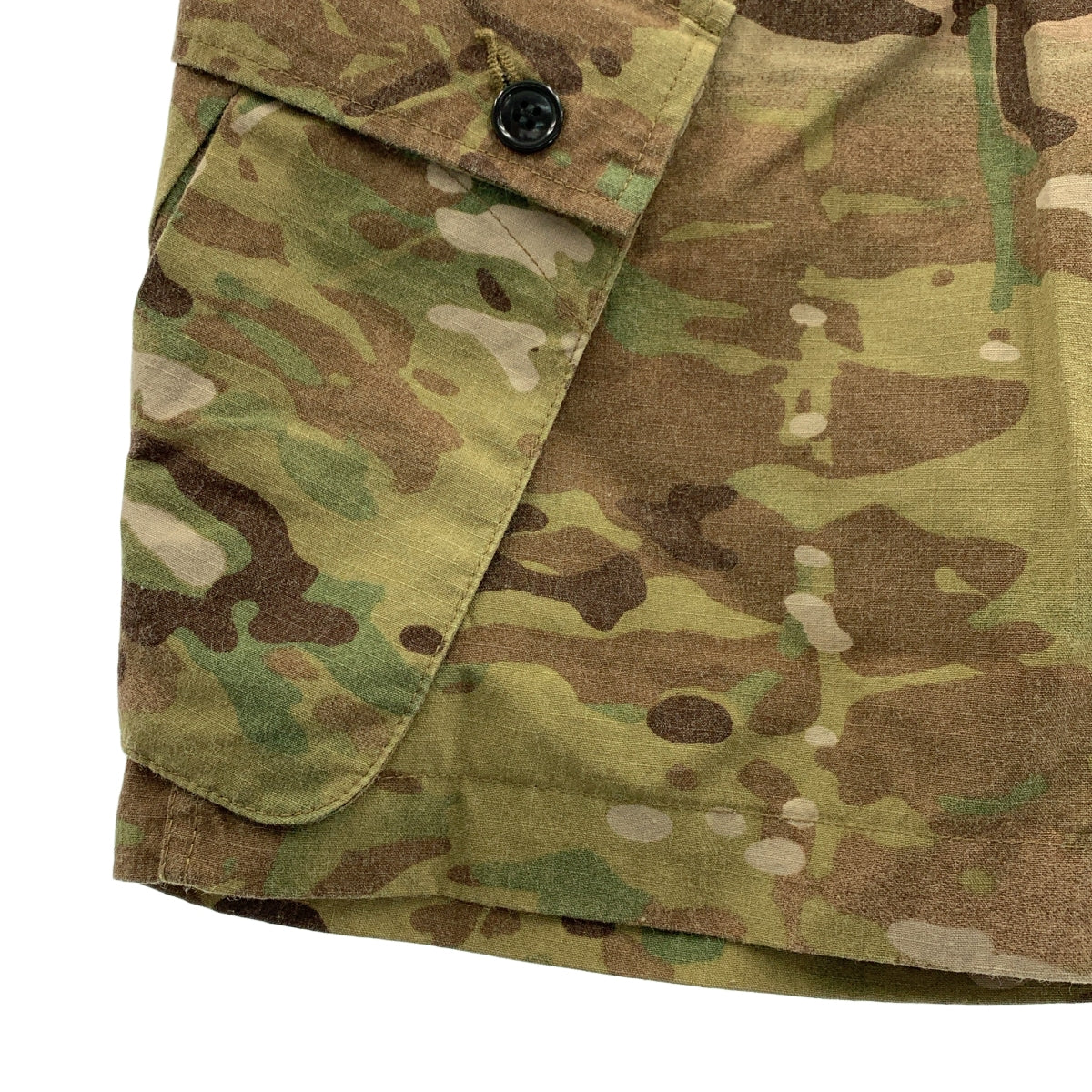 N.HOOLYWOOD / エヌハリウッド | 総柄 カモフラージュ ミリタリー ワイド ハーフ ショートパンツ ショーツ | 40 | メンズ