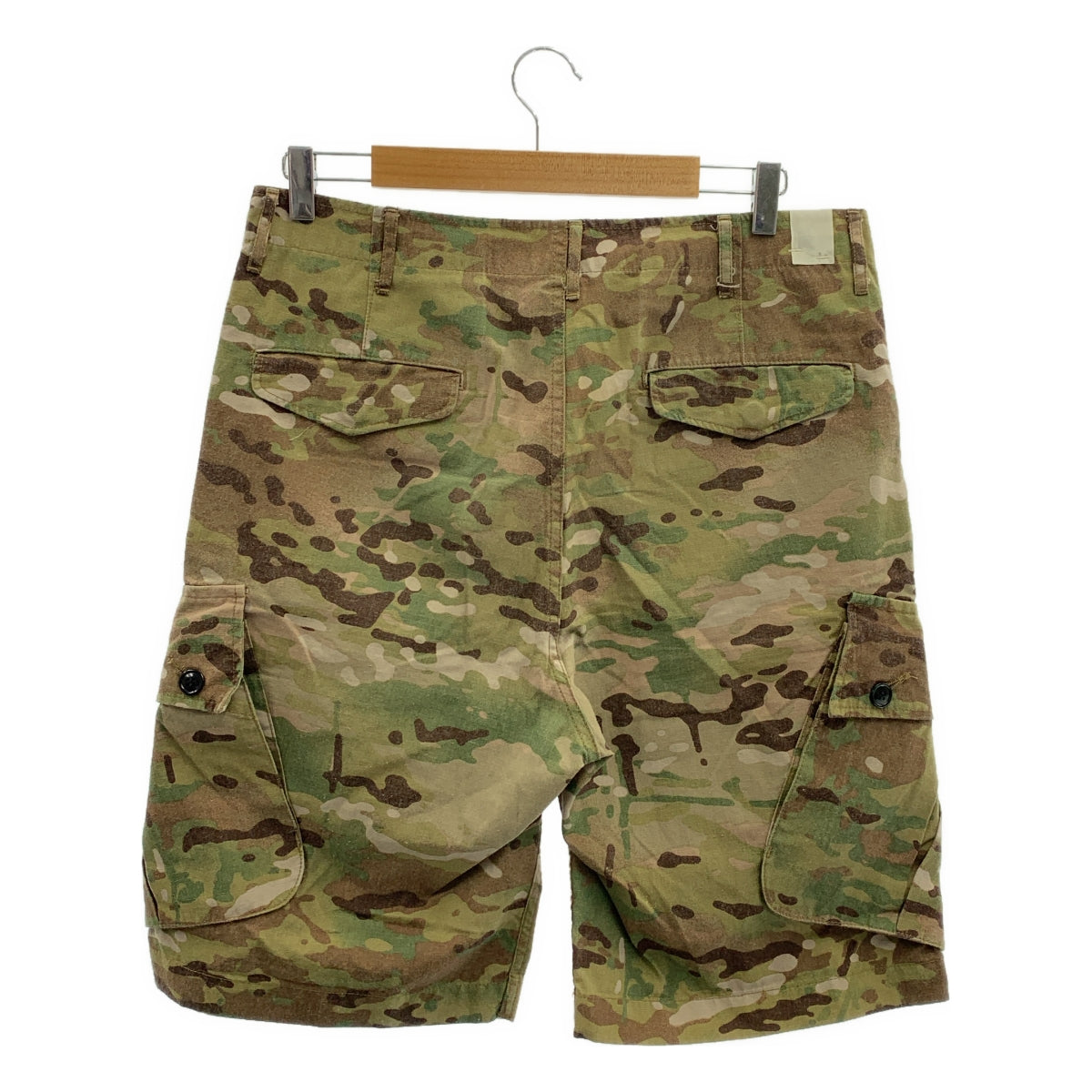 N.HOOLYWOOD / エヌハリウッド | 総柄 カモフラージュ ミリタリー ワイド ハーフ ショートパンツ ショーツ | 40 | メンズ