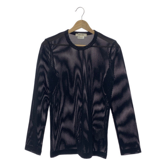 COMME des GARCONS | 2019AW | 聚酯網眼圓領剪裁與縫紉 | M | 女款