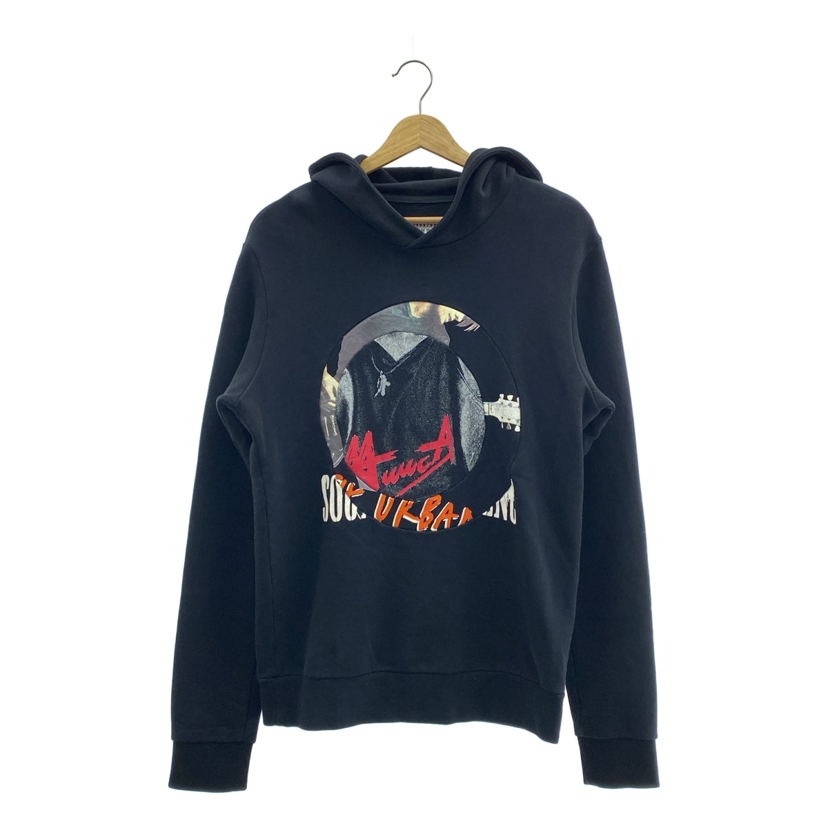 Maison Margiela / メゾンマルジェラ | パッチワーク 再構築 プリント スウェット フーディ プルオーバーパーカー | 44 | メンズ