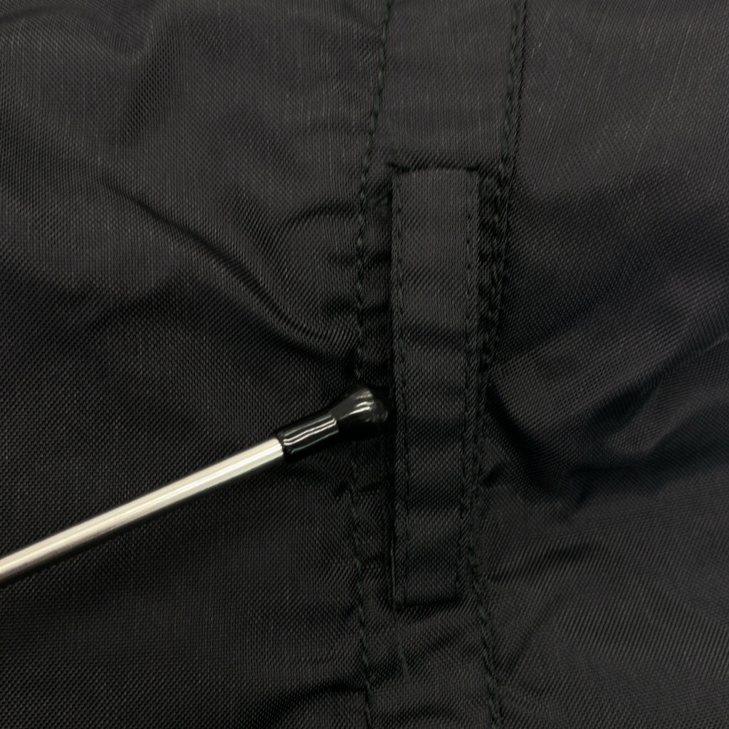 DIRK BIKKEMBERGS / 다크 비켄버그 | 나일론 가죽 숄더 하프 코트 | 46 | 남성