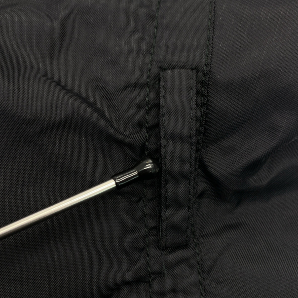 DIRK BIKKEMBERGS / 다크 비켄버그 | 나일론 가죽 숄더 하프 코트 | 46 | 남성