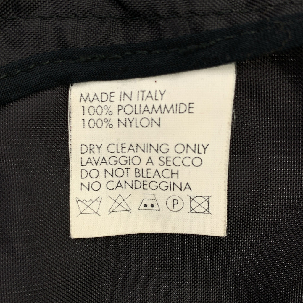 DIRK BIKKEMBERGS / 다크 비켄버그 | 나일론 가죽 숄더 하프 코트 | 46 | 남성