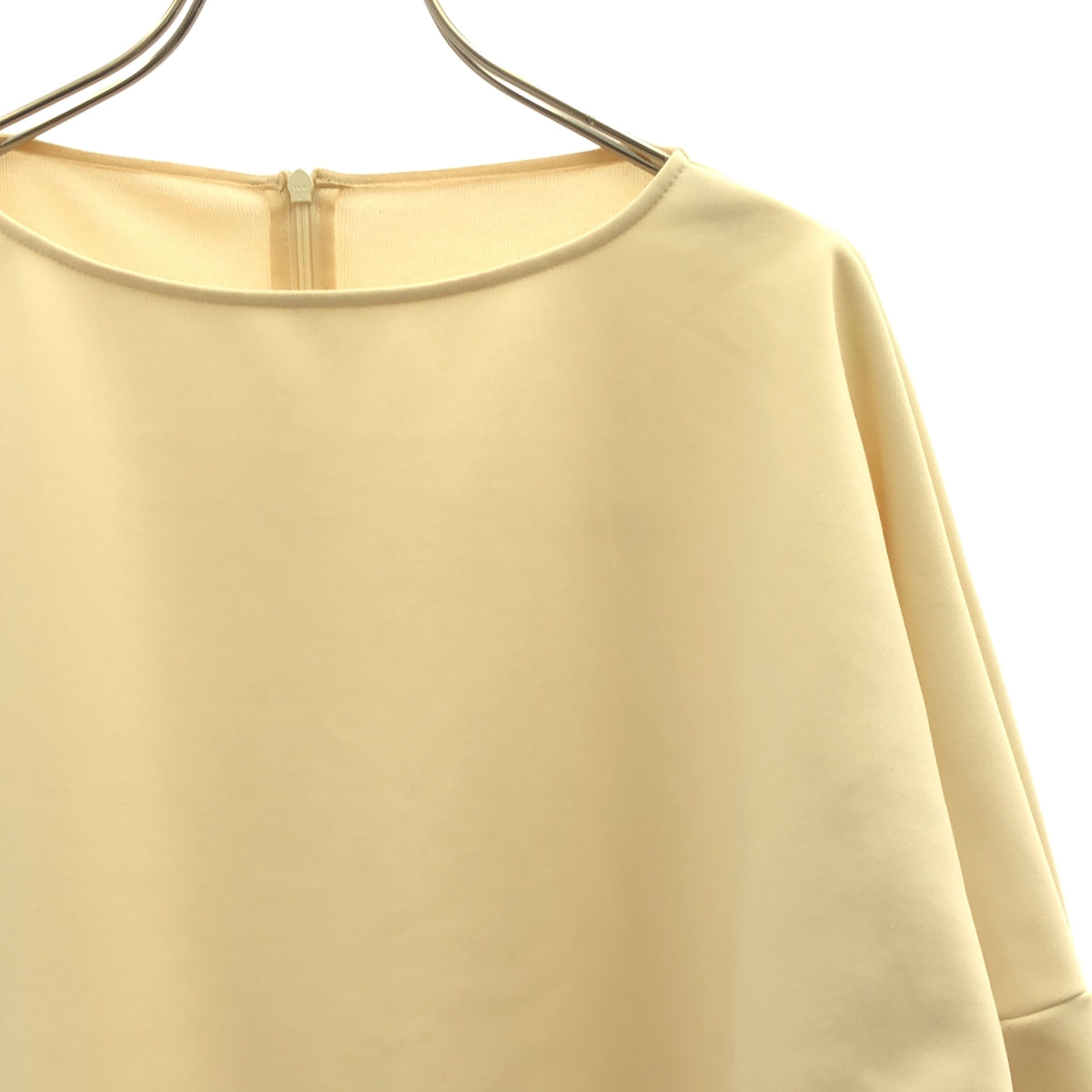 GALERIE VIE / ギャルリーヴィー | 2021SS | オールドスクールトラックパイル ボートネックプルオーバー | S | オフホワイト系 | レディース