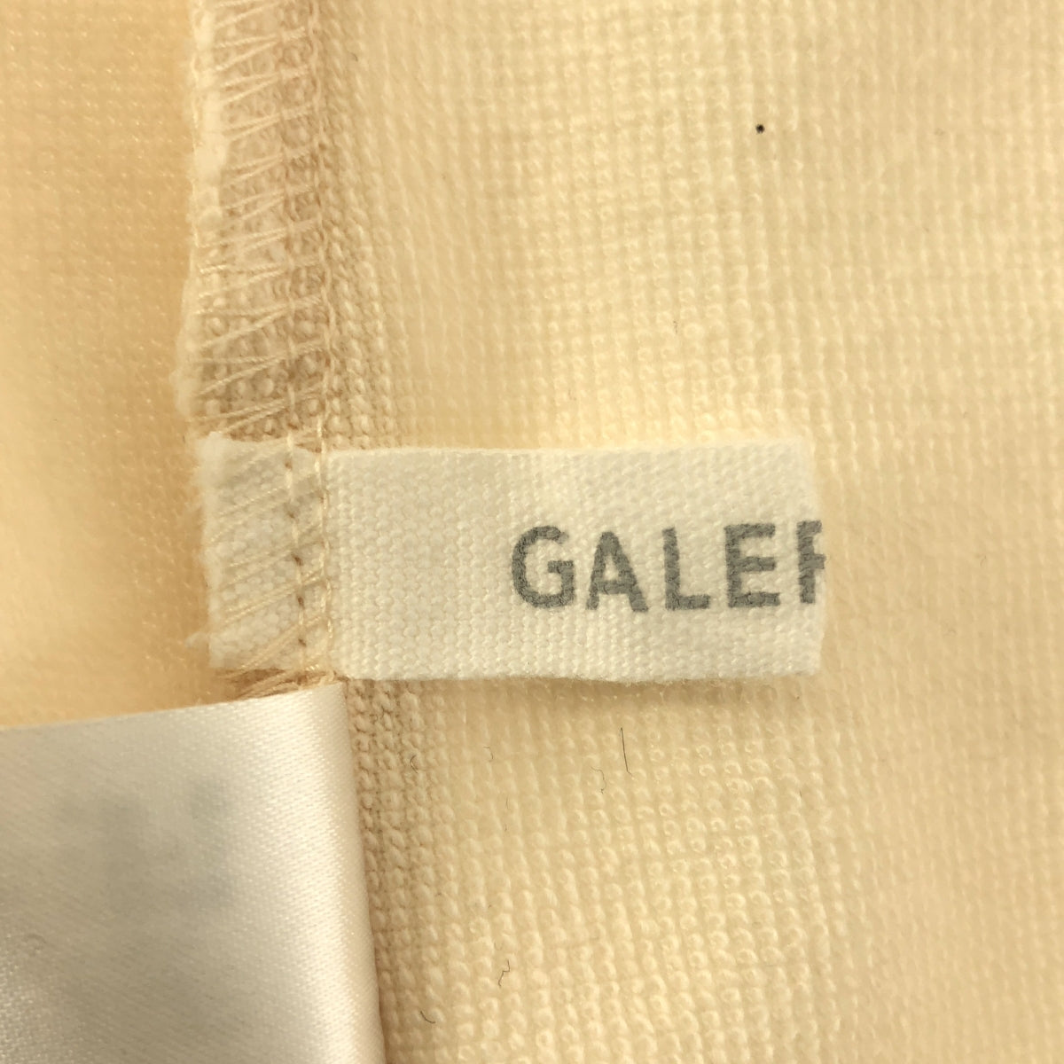 GALERIE VIE / ギャルリーヴィー | 2021SS | オールドスクールトラックパイル ボートネックプルオーバー | S | オフホワイト系 | レディース