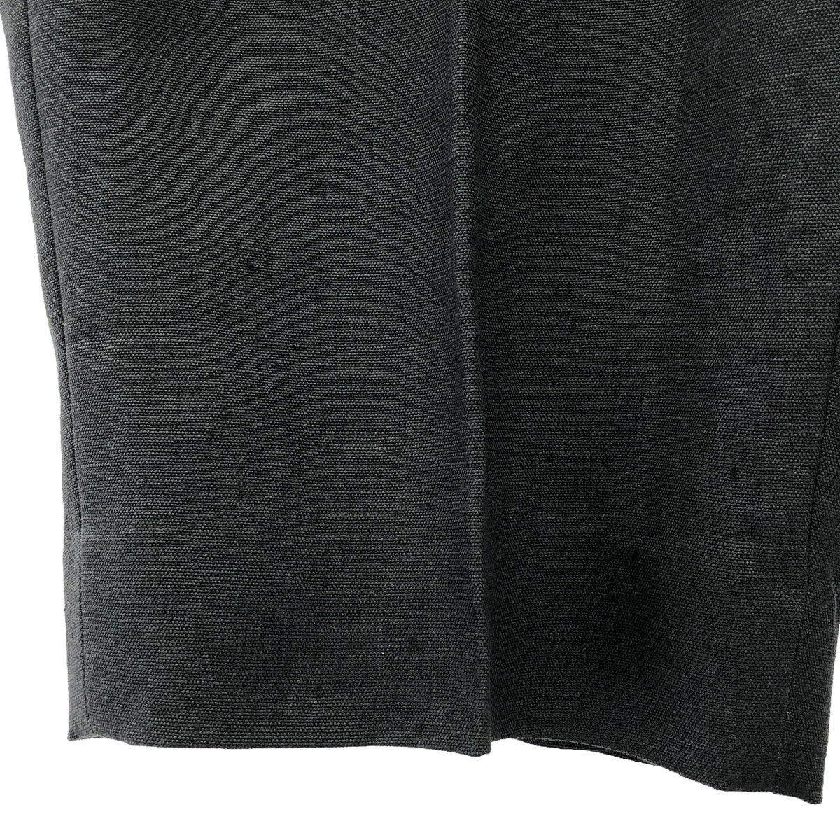 ユーゲン　ダークグレー スラックス ウール　サイズ2 ユーゲン ダークグレー スラックス ウール サイズ2