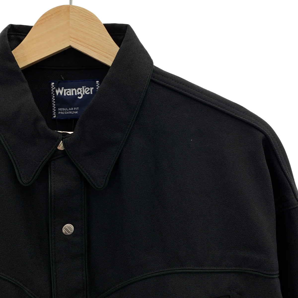 Wrangler x Schott Western 襯衫 | M 碼 | 黑色 | 男款