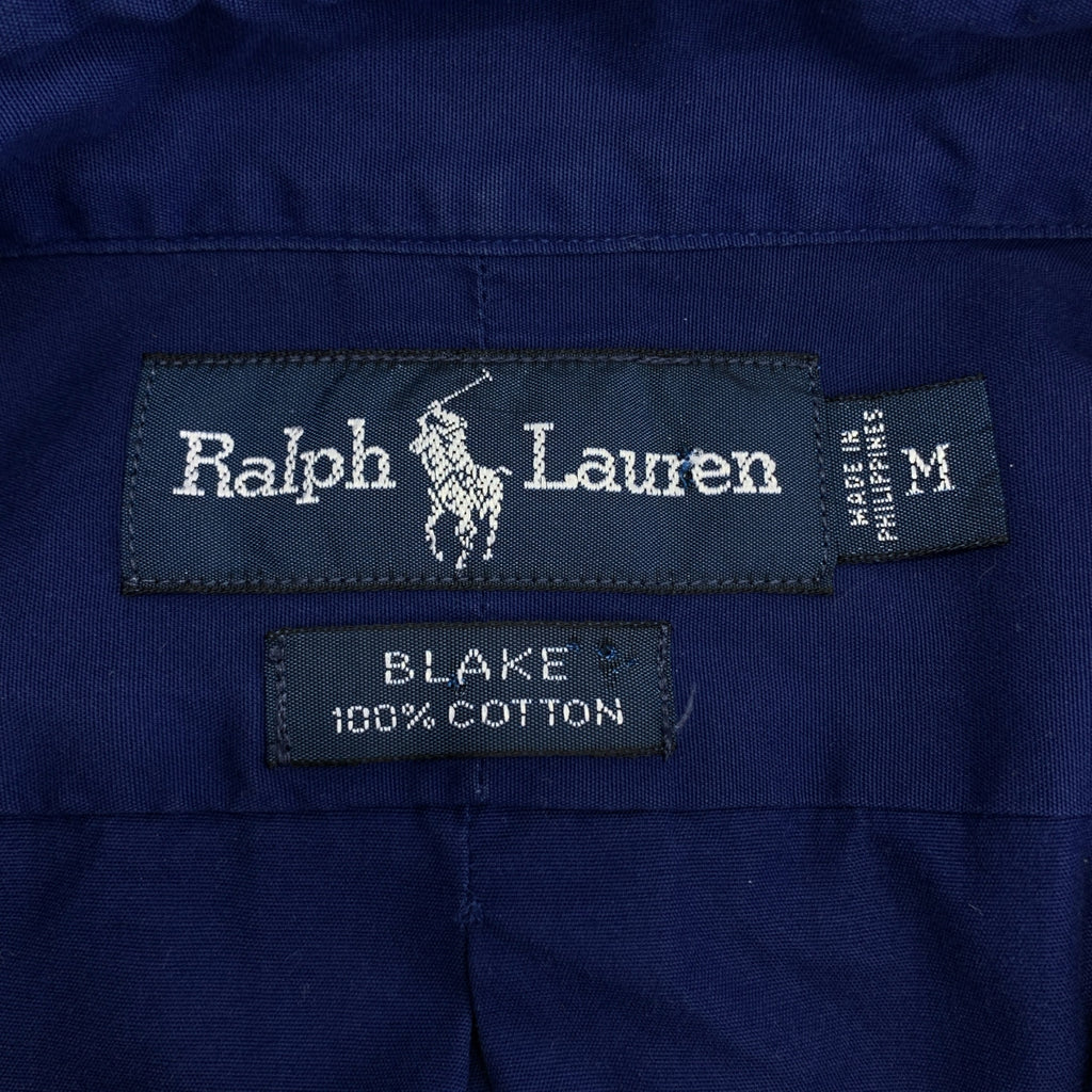 RALPH LAUREN / ラルフローレン | BLAKE コットン  ボタンダウン シャツ | M | ブルー | メンズ