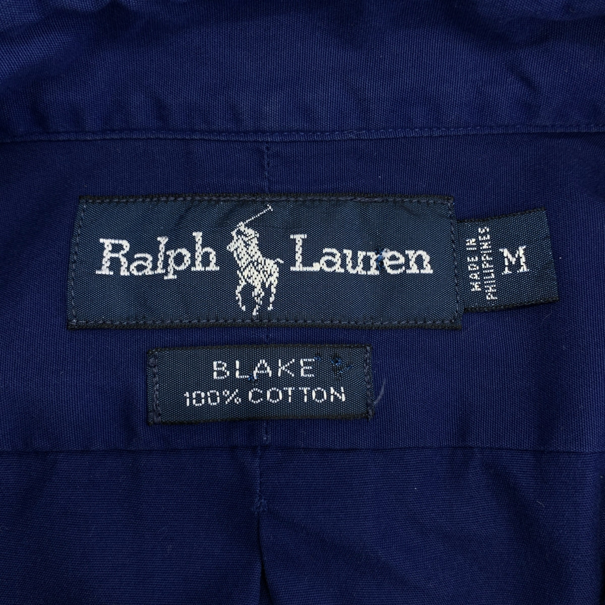 RALPH LAUREN / ラルフローレン | BLAKE コットン  ボタンダウン シャツ | M | ブルー | メンズ