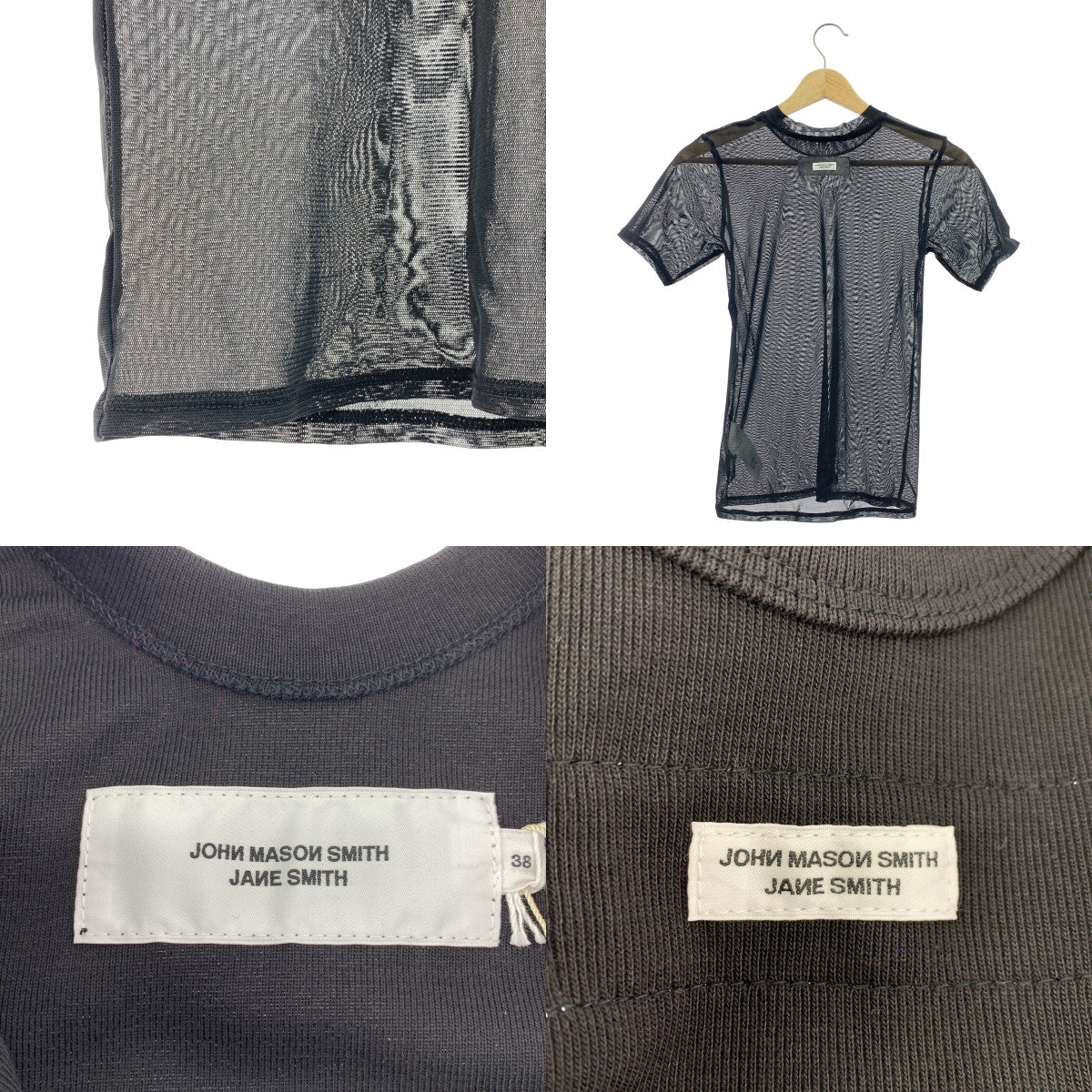 JOHN MASON SMITH / 존 메이슨 스미스 | 2025SS | 앙상블 / SHORT SLEEVE WITH TANK LAYERED PULLOVER 시어 컷 톱 탱크 탑 |